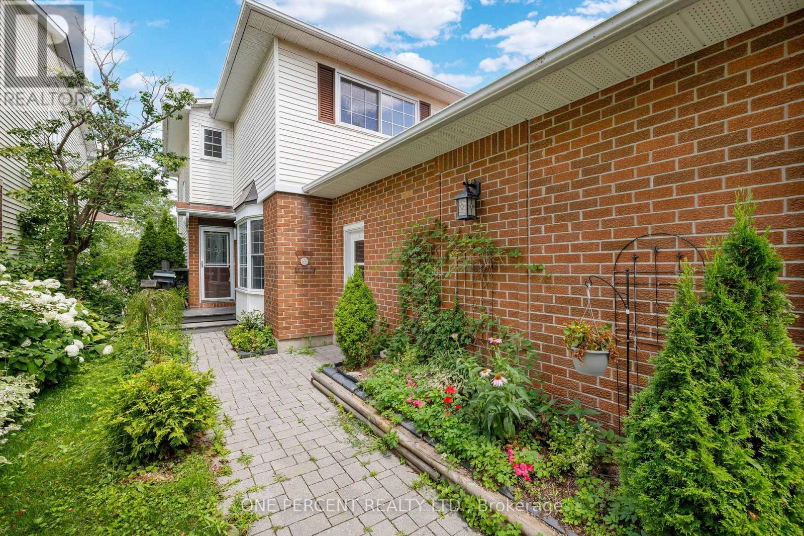 Front door + Garage entrance