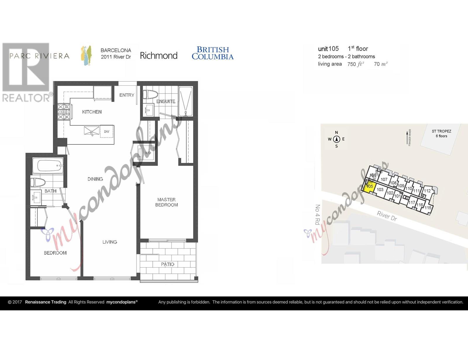 Photo 2 of 105 10011 River Drive, Richmond BC