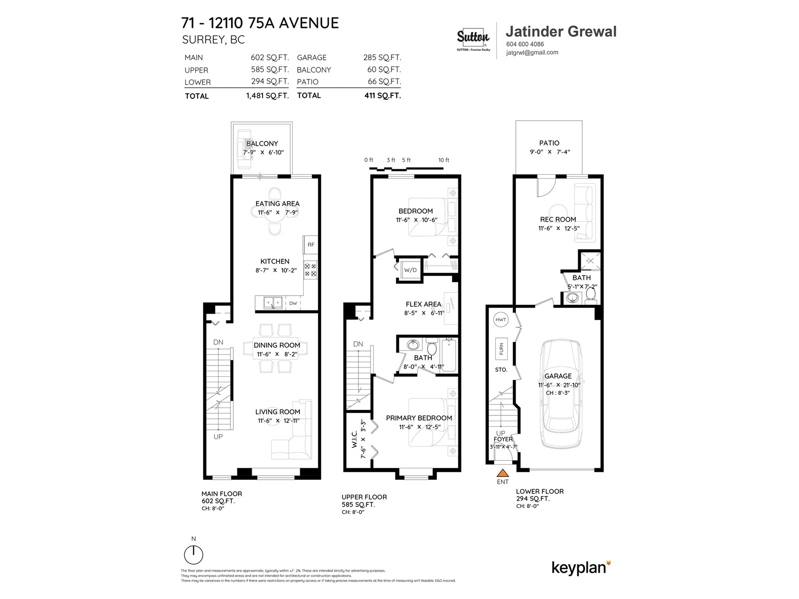 Photo 2 of 71 12110 75 A Avenue, Surrey BC