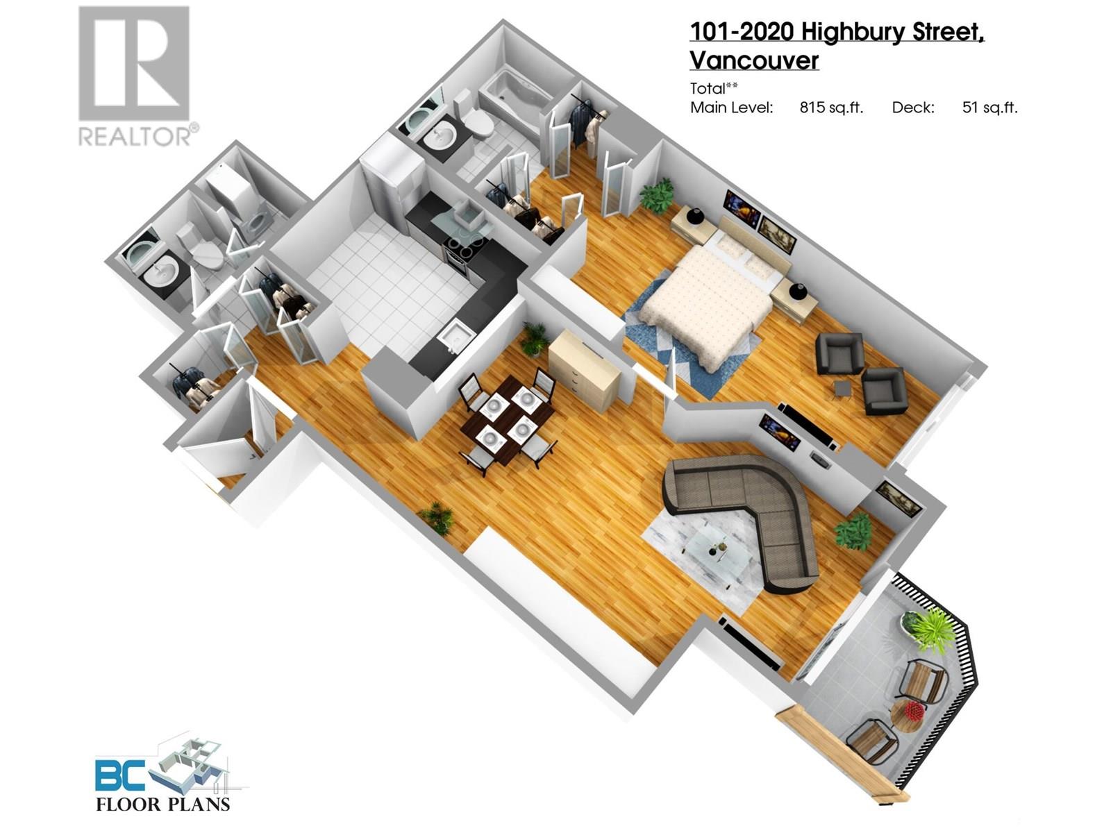 Photo 4 of 101 2020 Highbury Street, Vancouver BC