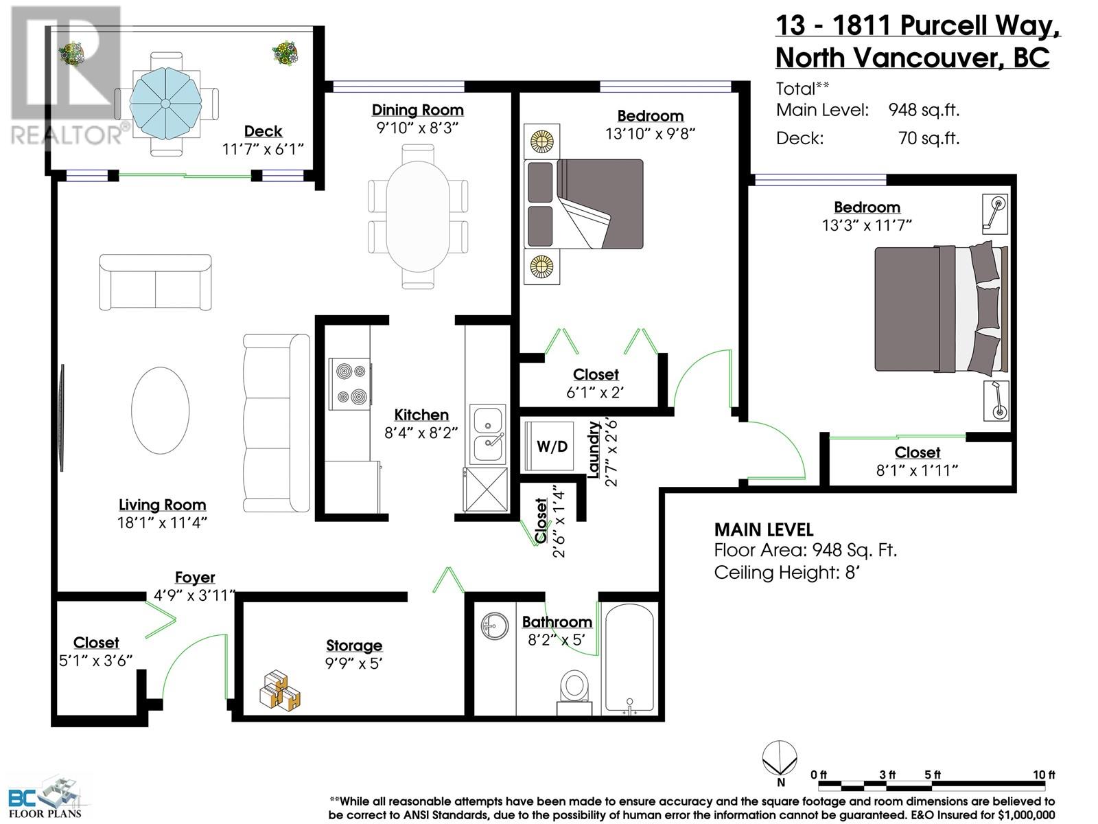 Photo 14 of 13 1811 Purcell Way, North Vancouver BC