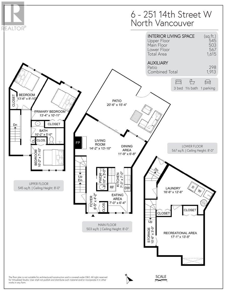 Photo 37 of 6 251 W 14th Street, North Vancouver BC