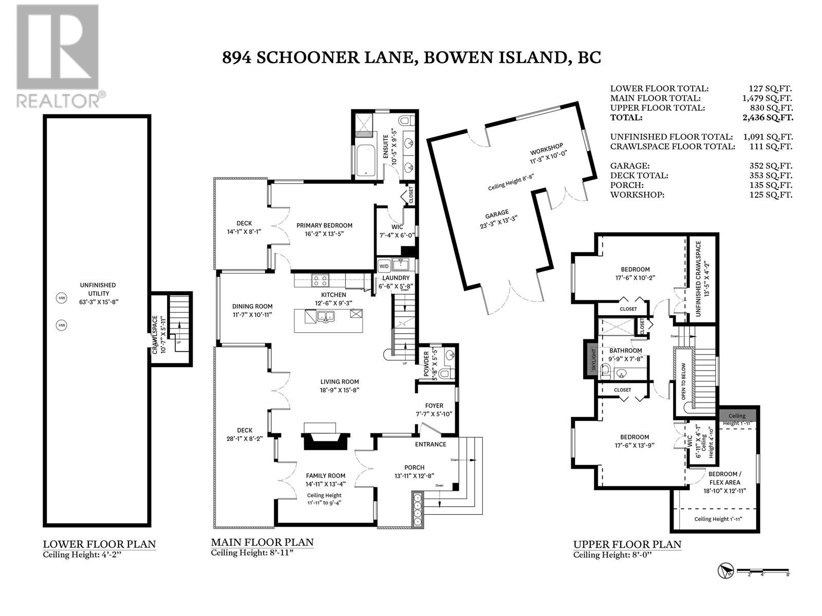 894 SCHOONER LANE, Bowen Island