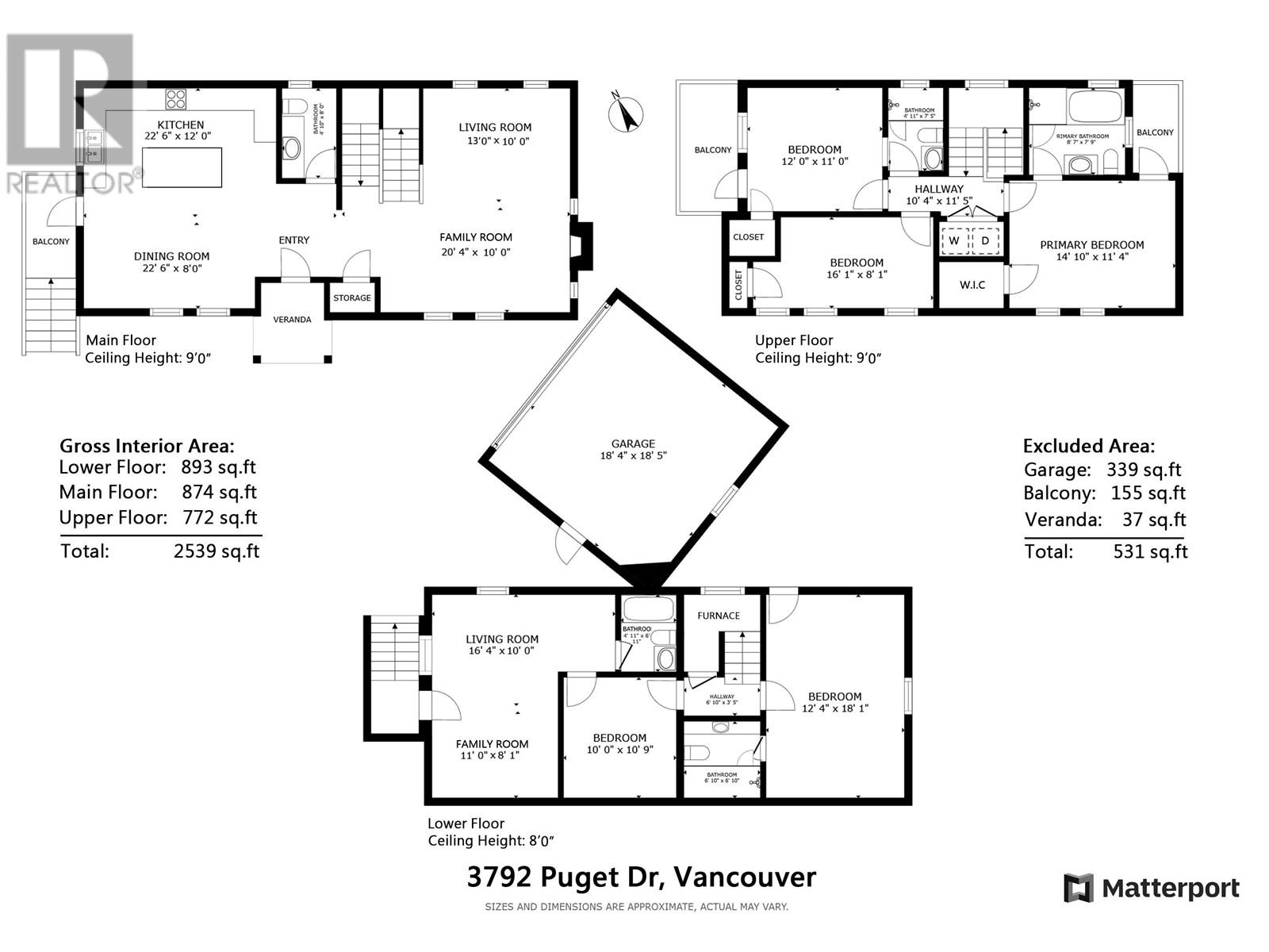 Photo 3 of 3792 Puget Drive, Vancouver BC