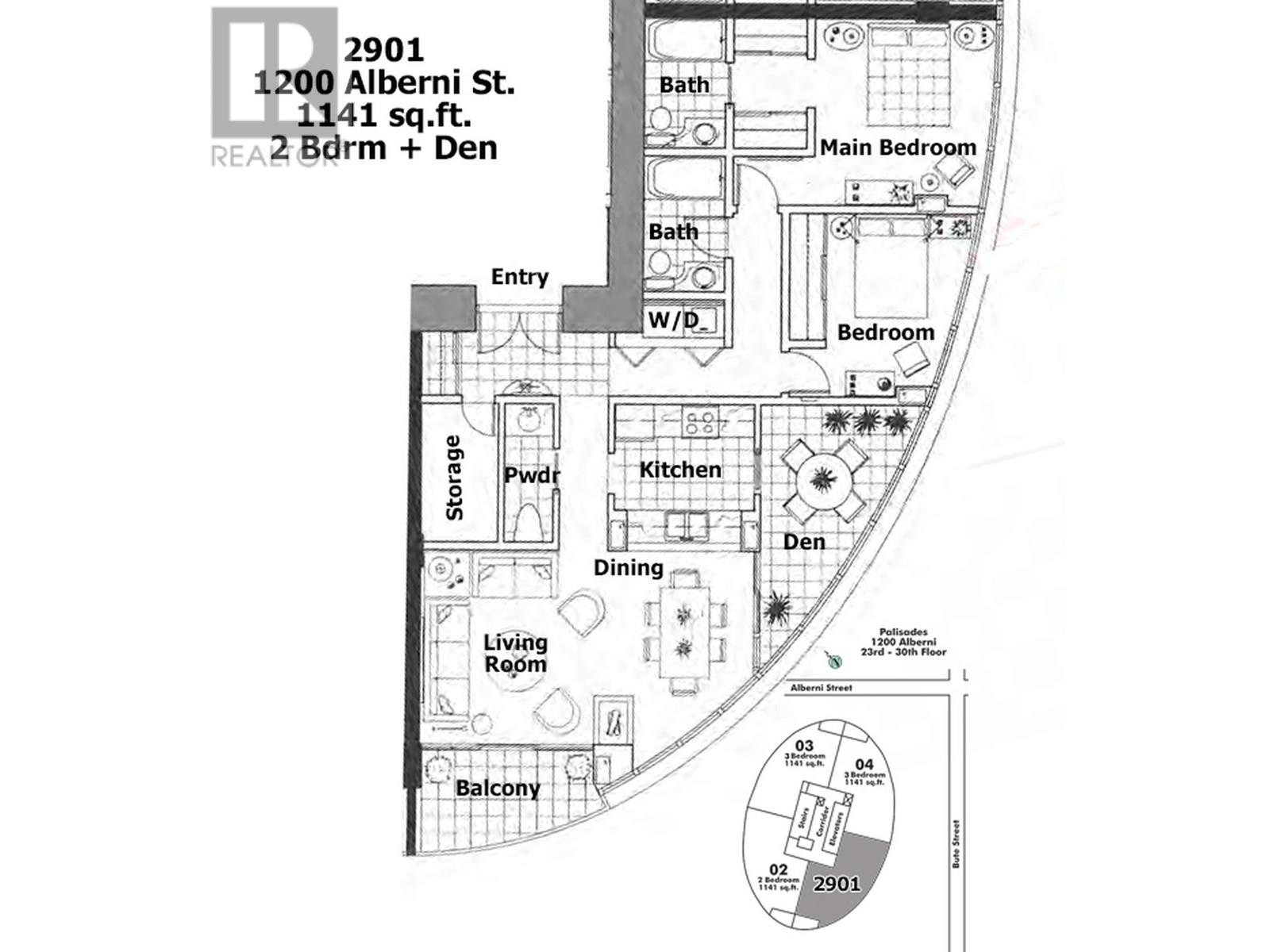 Photo 31 of 2901 1200 Alberni Street, Vancouver BC