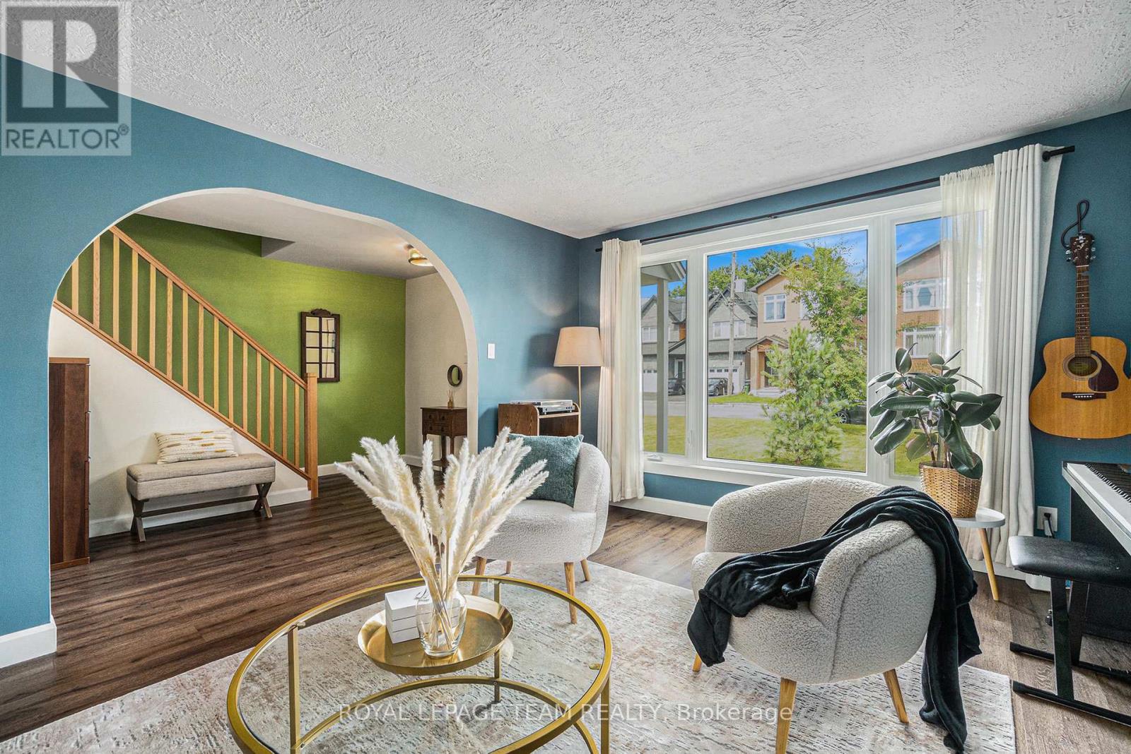 Living room with newer window