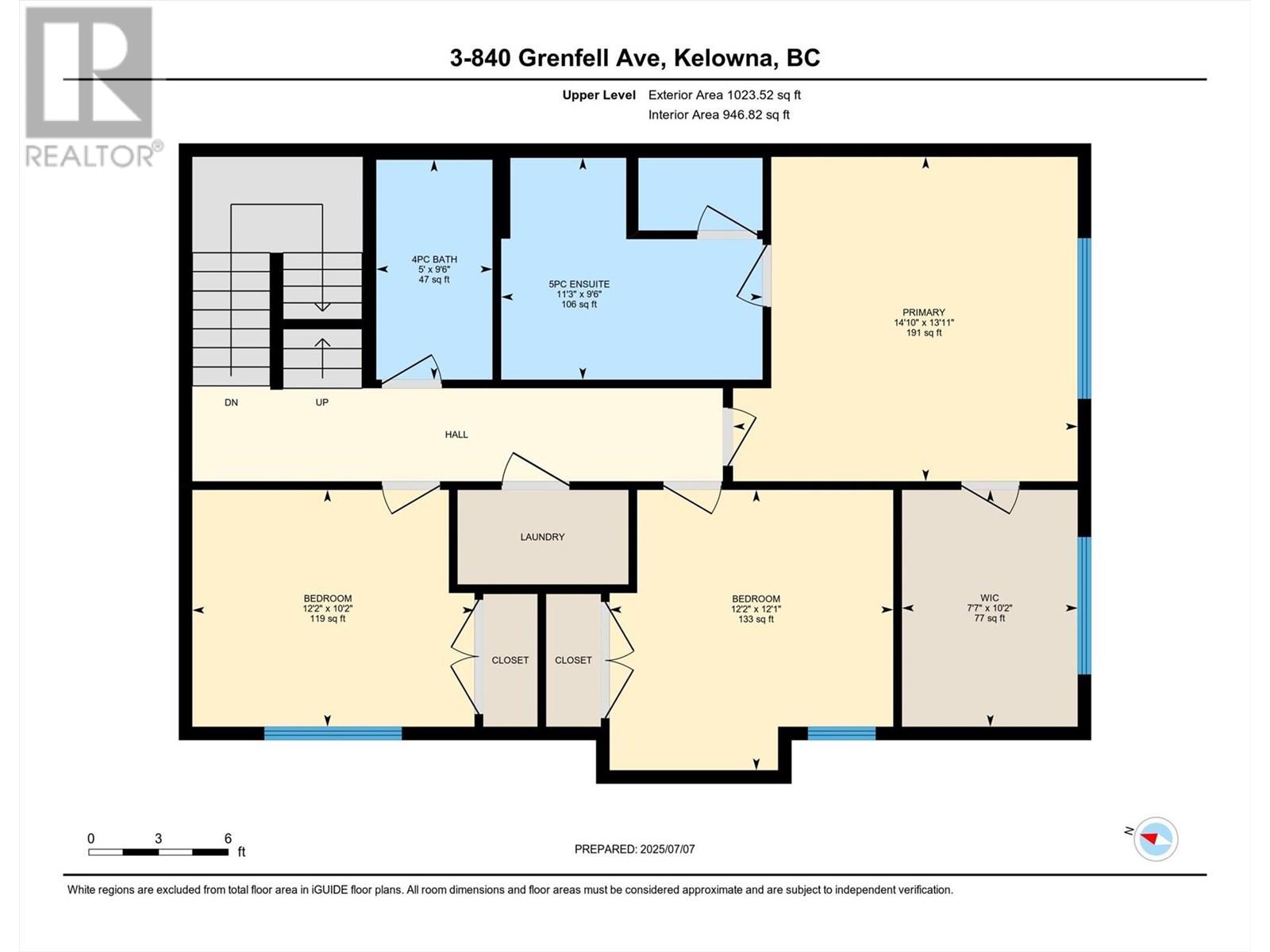 3 840 Grenfell Avenue, Kelowna
