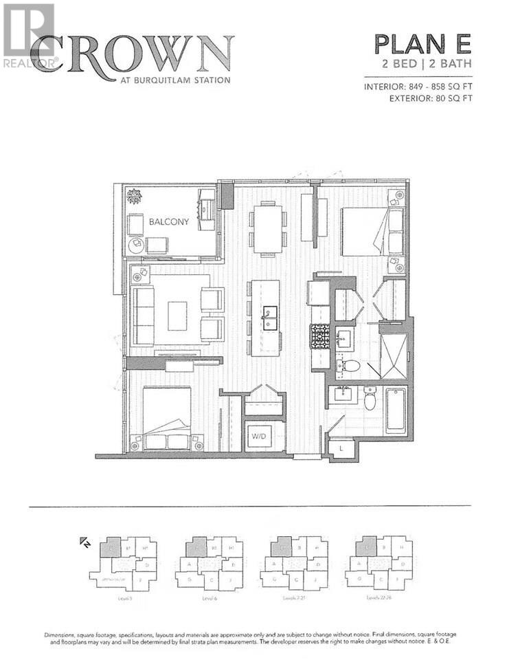 Photo 3 of 1005 520 Como Lake Avenue, Coquitlam BC