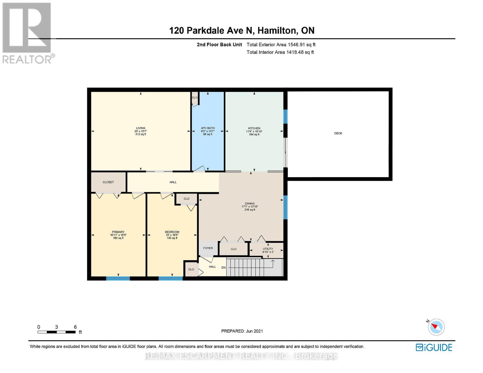 Photo 14 of Main 120 Parkdale Avenue N, Hamilton ON