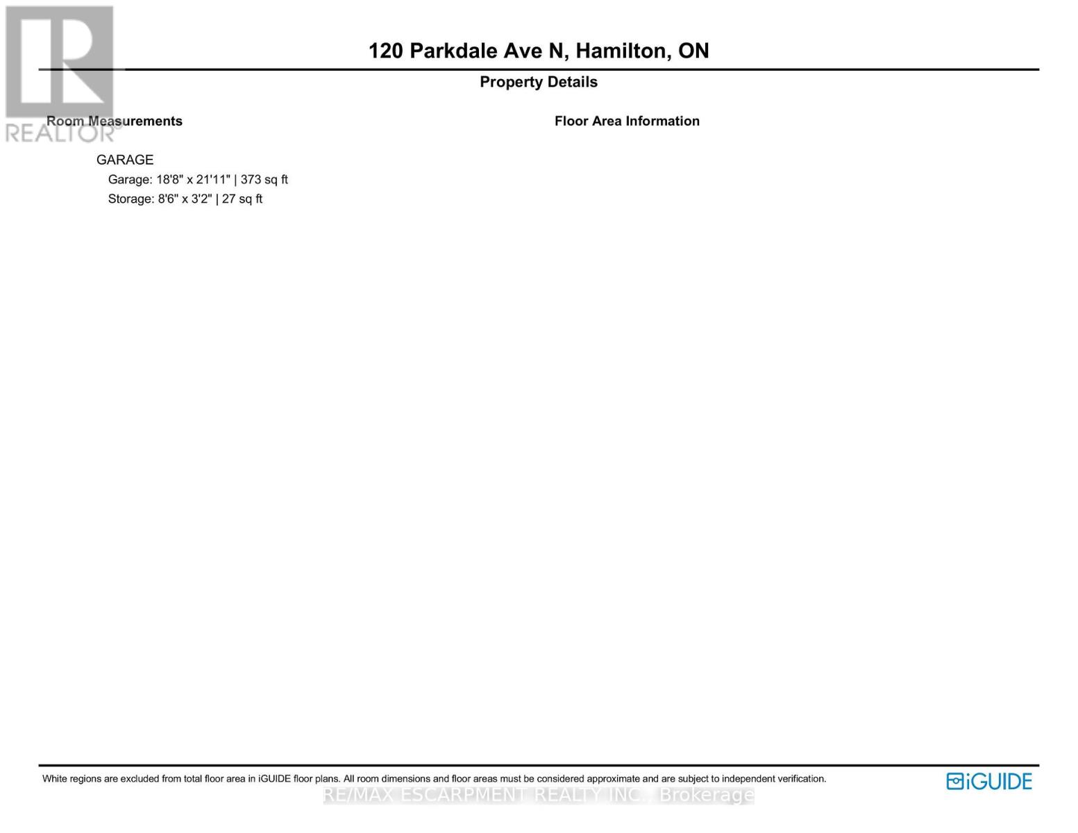Photo 18 of Main 120 Parkdale Avenue N, Hamilton ON