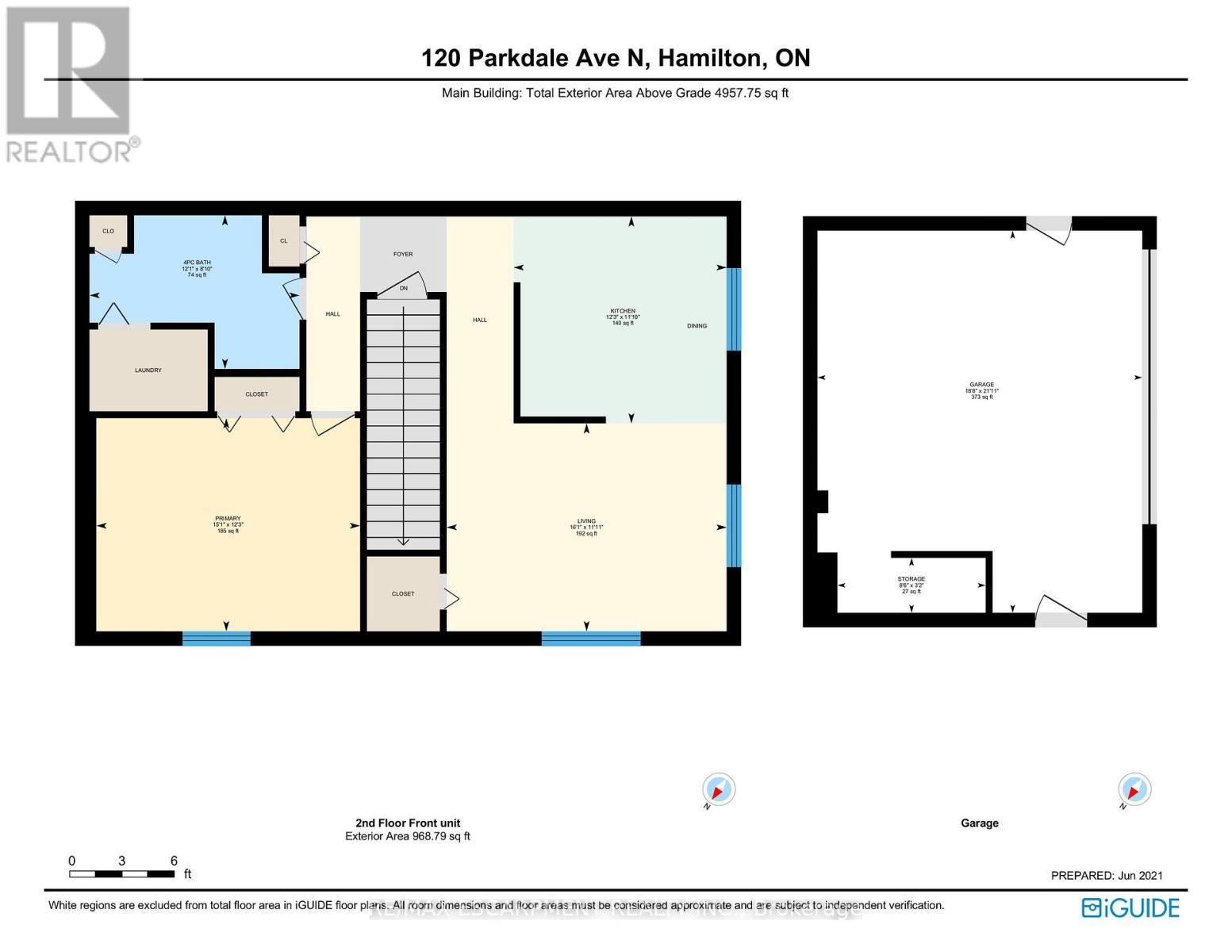 Photo 12 of Main 120 Parkdale Avenue N, Hamilton ON