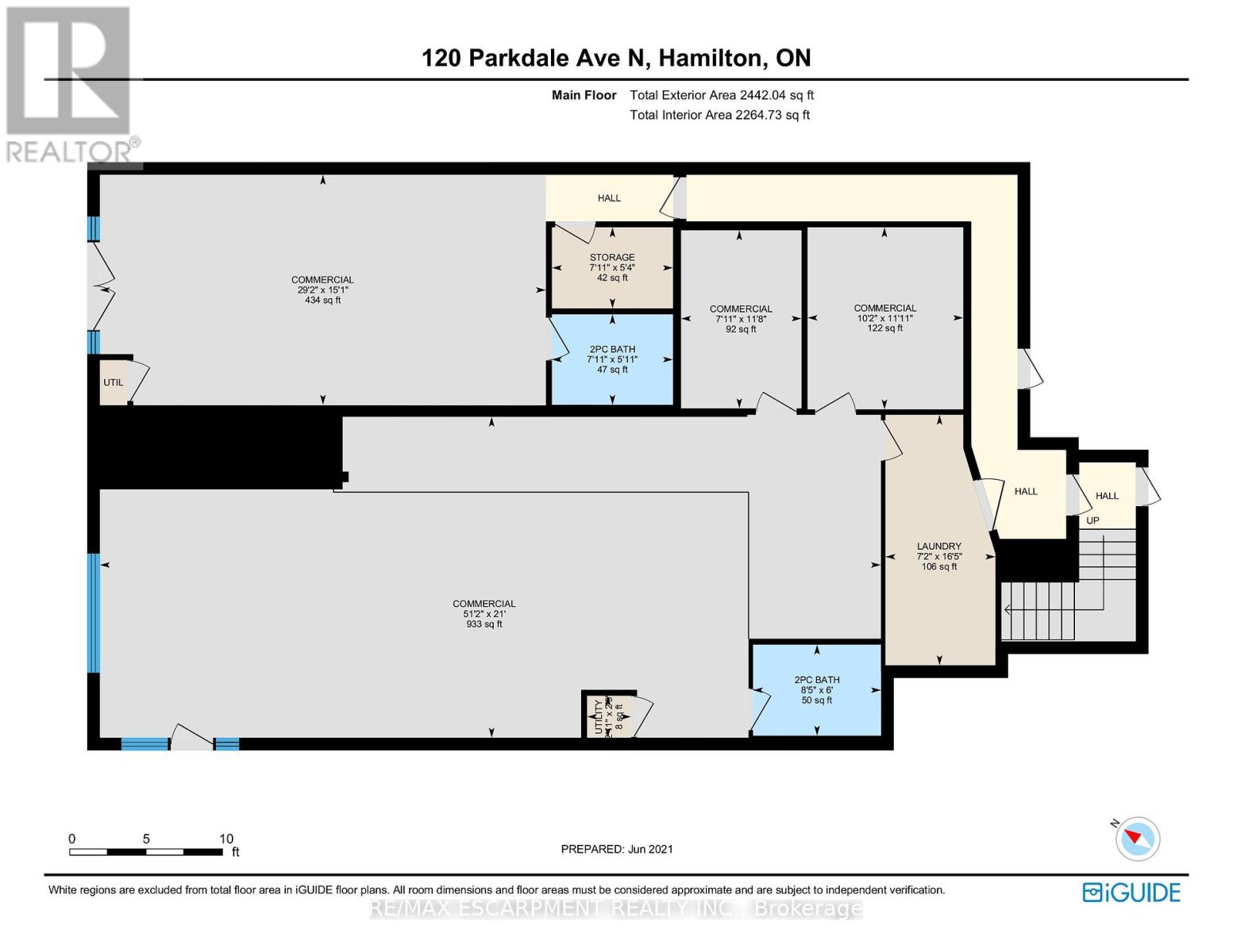 Photo 13 of Main 120 Parkdale Avenue N, Hamilton ON