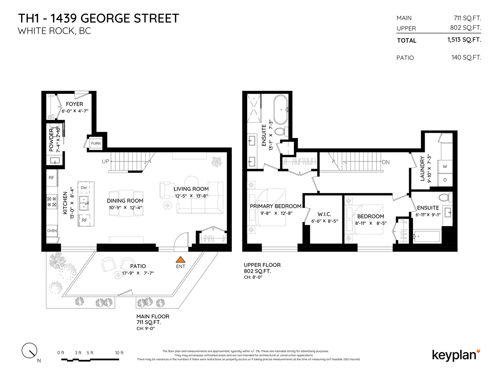 TH1 1439 GEORGE STREET, White Rock