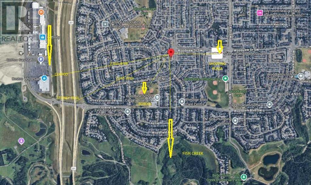 Single Family House for Sale in  Woodmont Way SW Woodbine Calgary 