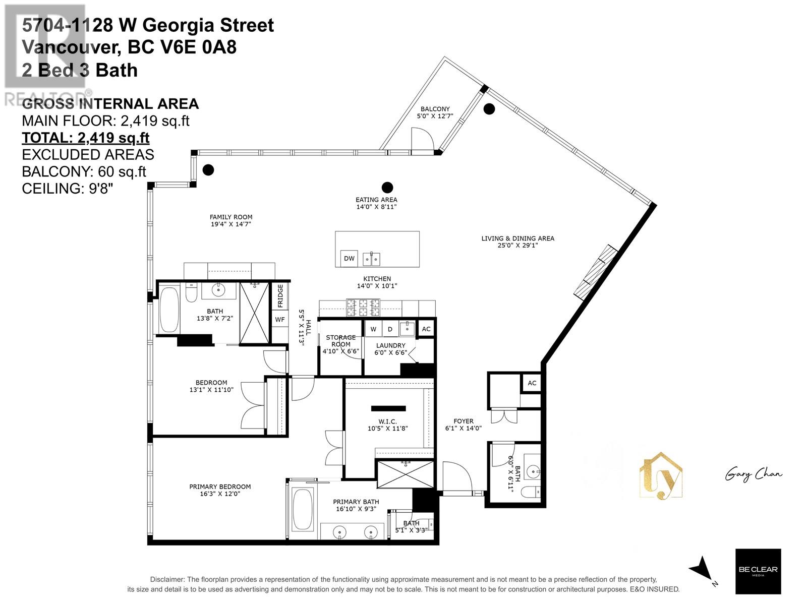 Photo 15 of 5704 1128 W Georgia Street, Vancouver BC