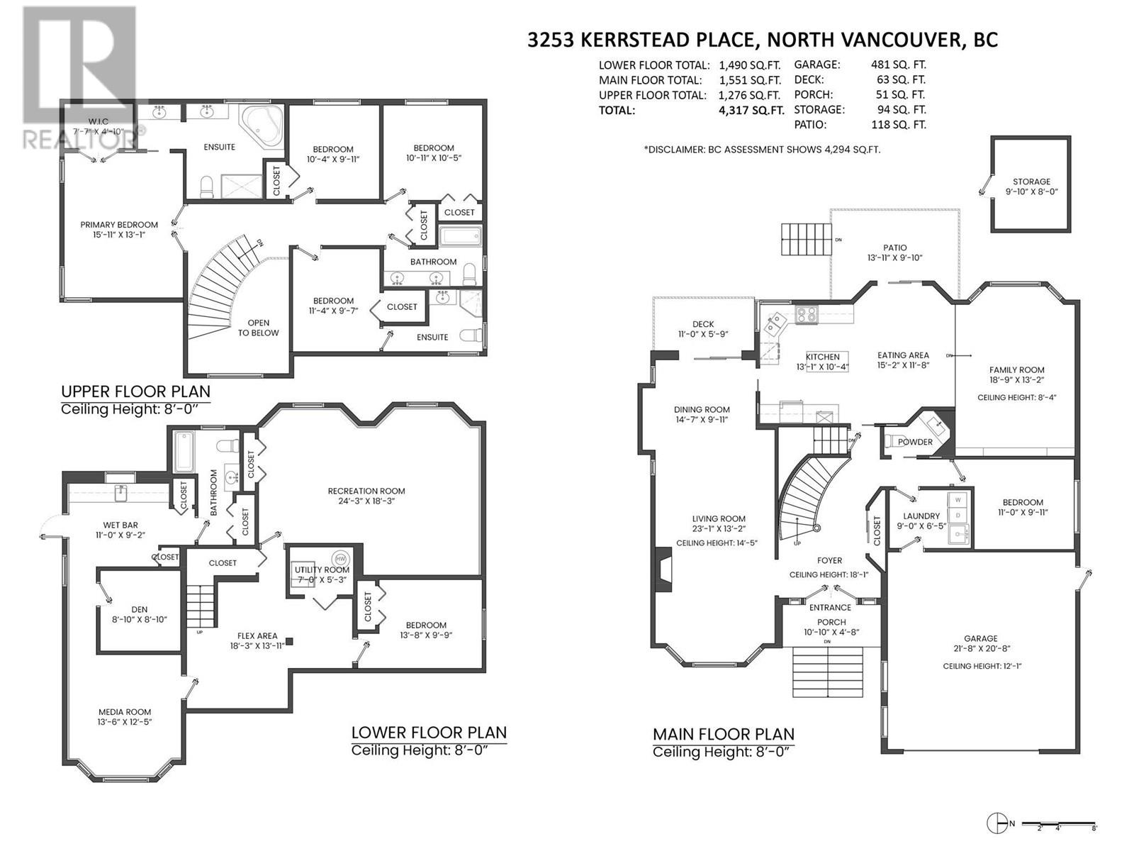 Photo 5 of 3253 Kerrstead Place, North Vancouver BC