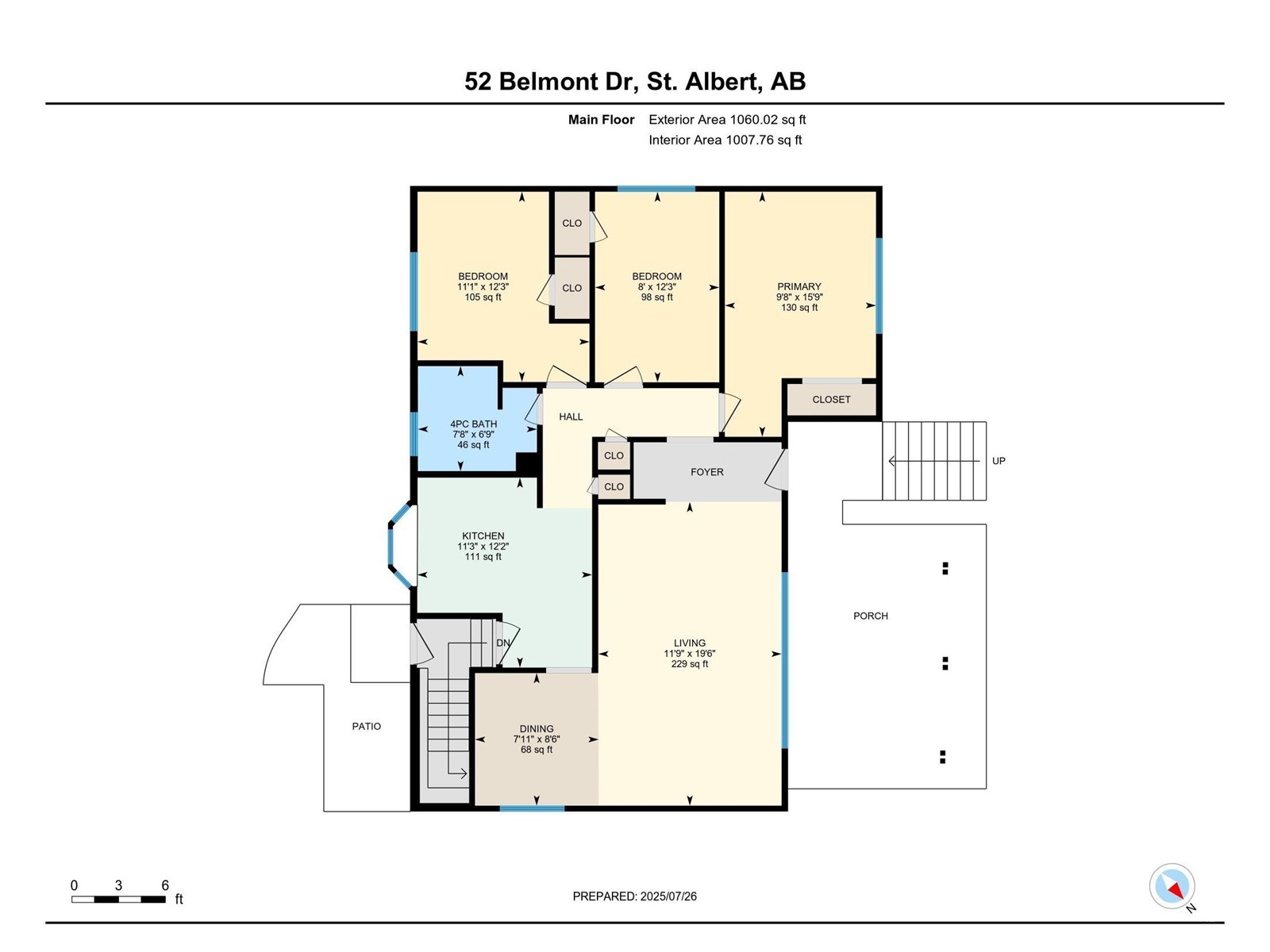 Single Family House Bungalow for Sale in  BELMONT DR St. Albert 