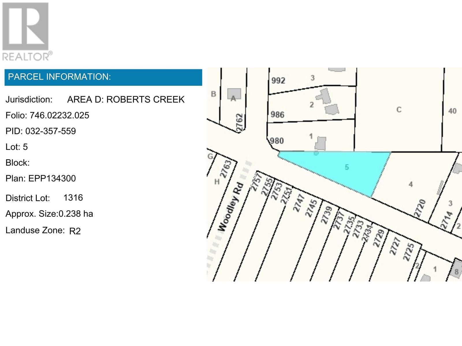 LOT 5 LOWER ROAD, Roberts Creek
