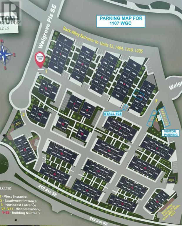 Single Family House for Sale in   Walgrove Court SE Walden Calgary 