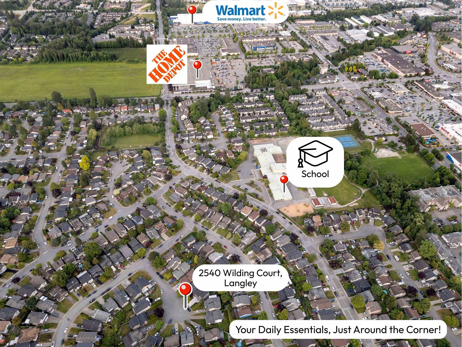 Photo 3 of 2540 Wilding Court, Langley BC