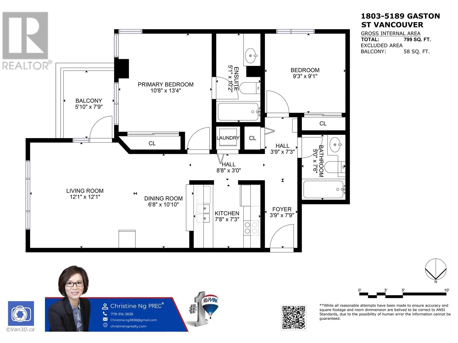 Photo 3 of 1803 5189 Gaston Street, Vancouver BC