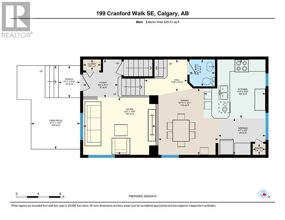 Single Family House 3 Level for Sale in  Cranford Walk SE Cranston Calgary 