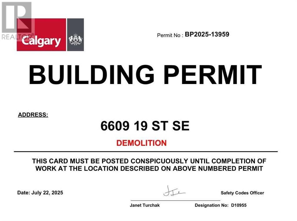 Vacant Land for Sale in   Street SE Ogden Calgary 