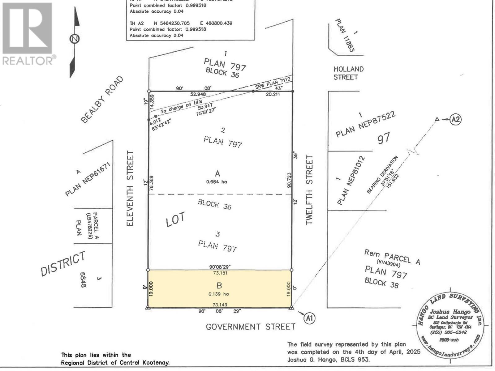 Photo 12 of Lot B Government Street, Nelson BC