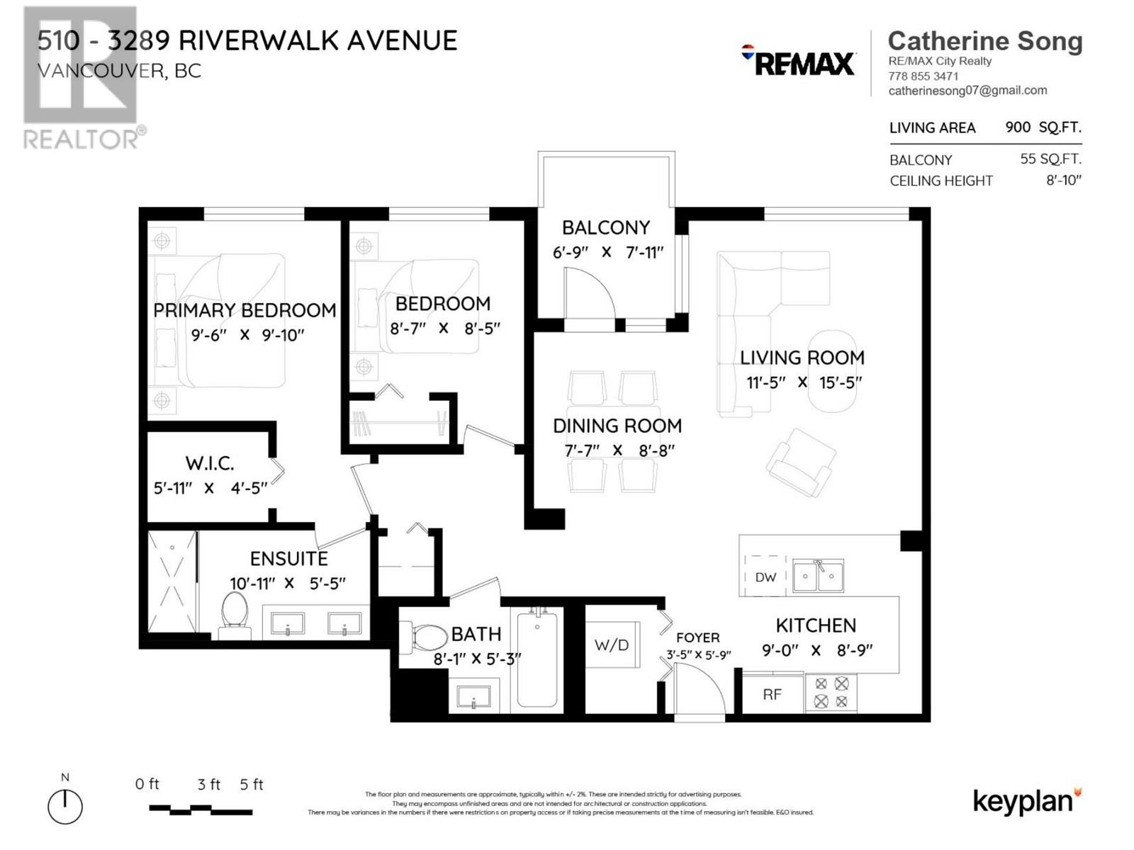 Photo 16 of 510 3289 Riverwalk Avenue, Vancouver BC