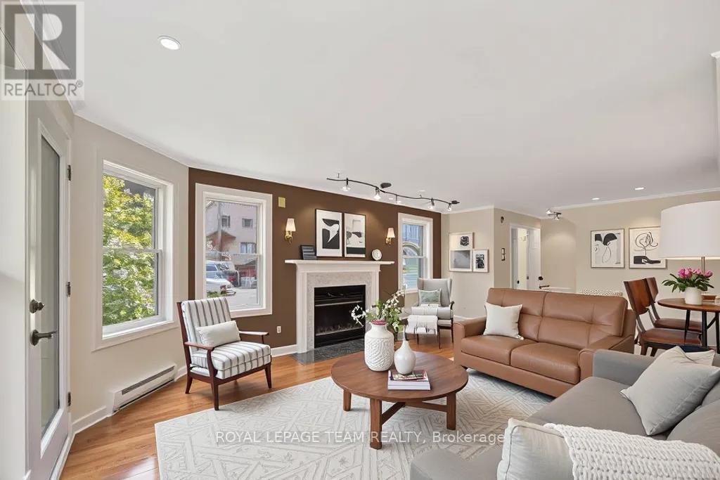 Living Room With Virtual Staging