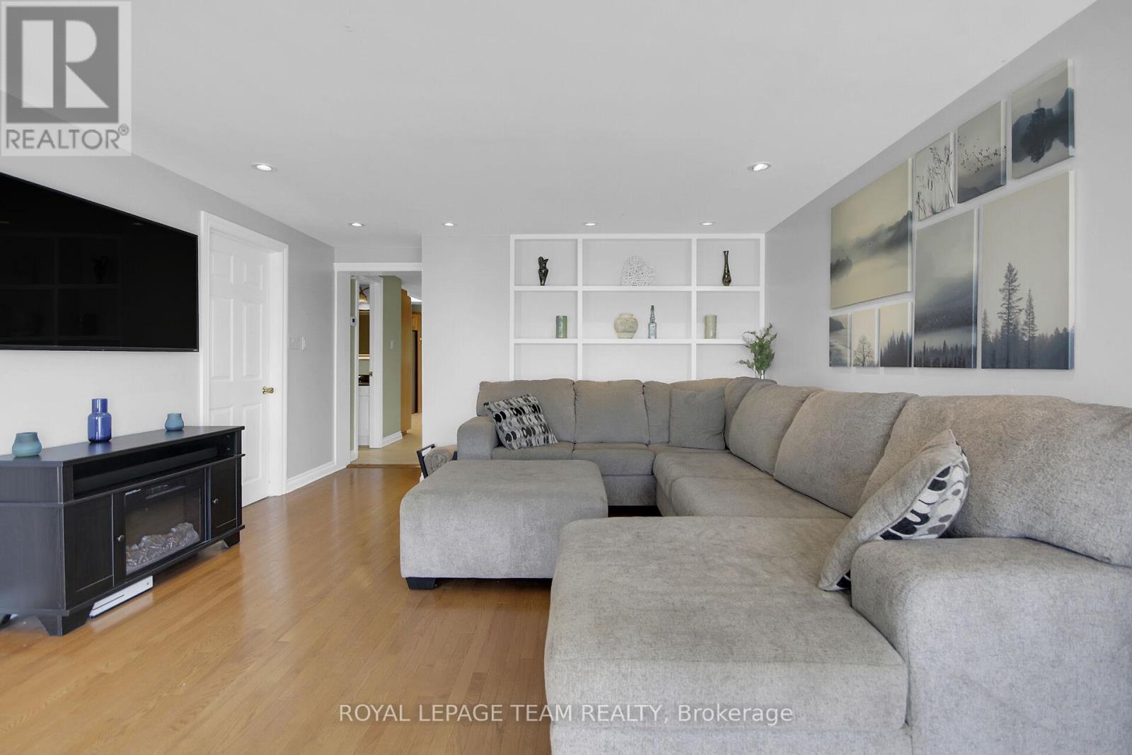 Lots of natural light in main living space.