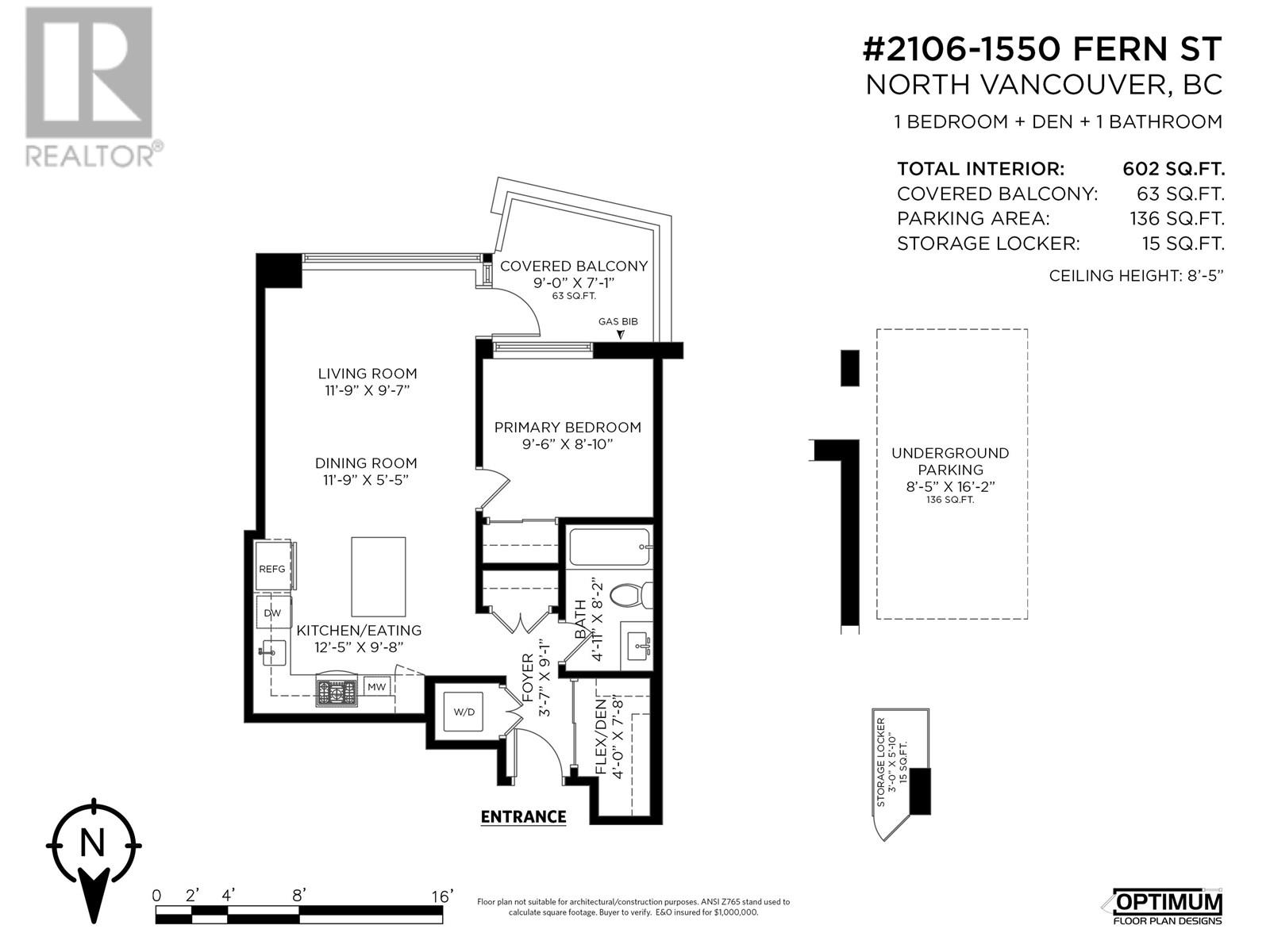 Photo 3 of 2106 1550 Fern Street, North Vancouver BC
