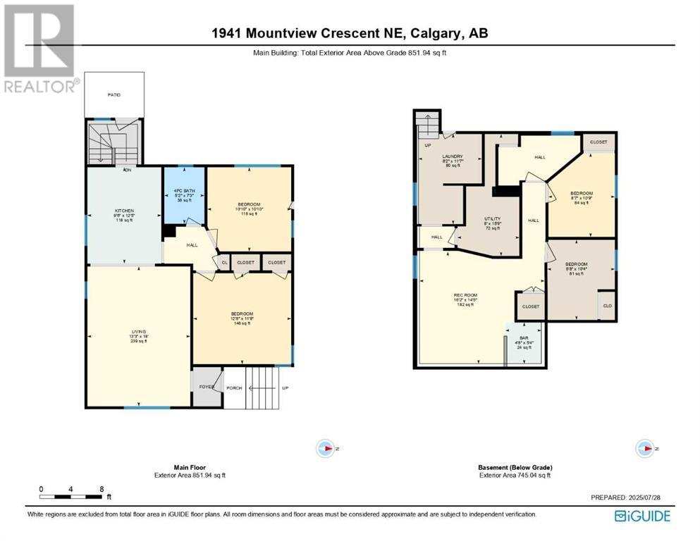 Single Family House Bungalow for Sale in  Mountview Crescent NE Winston Heights/Mountview Calgary 