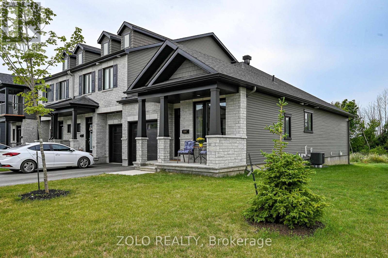 End unit townhome.