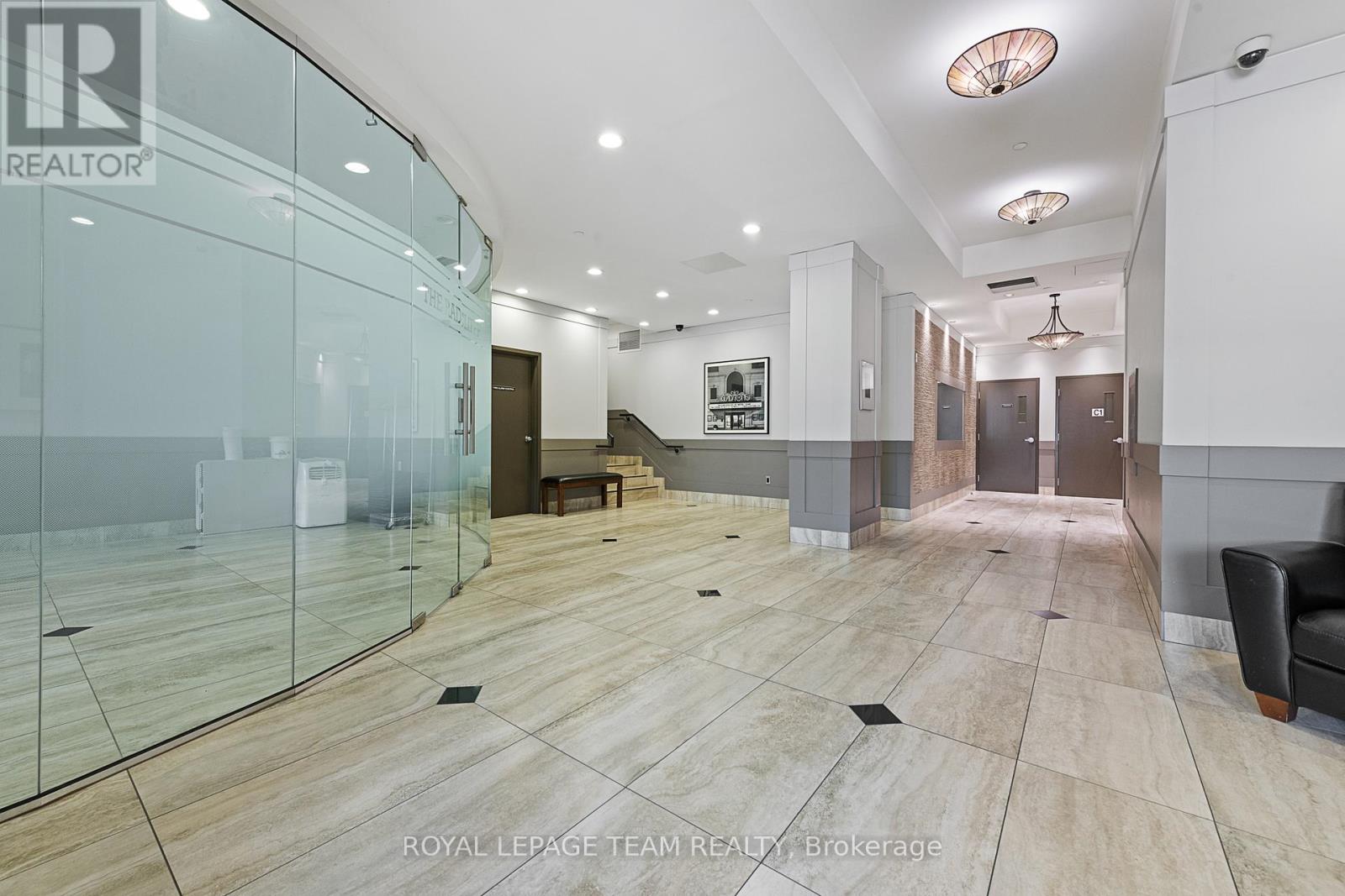 Entrance Lobby overlooks the Party Room
