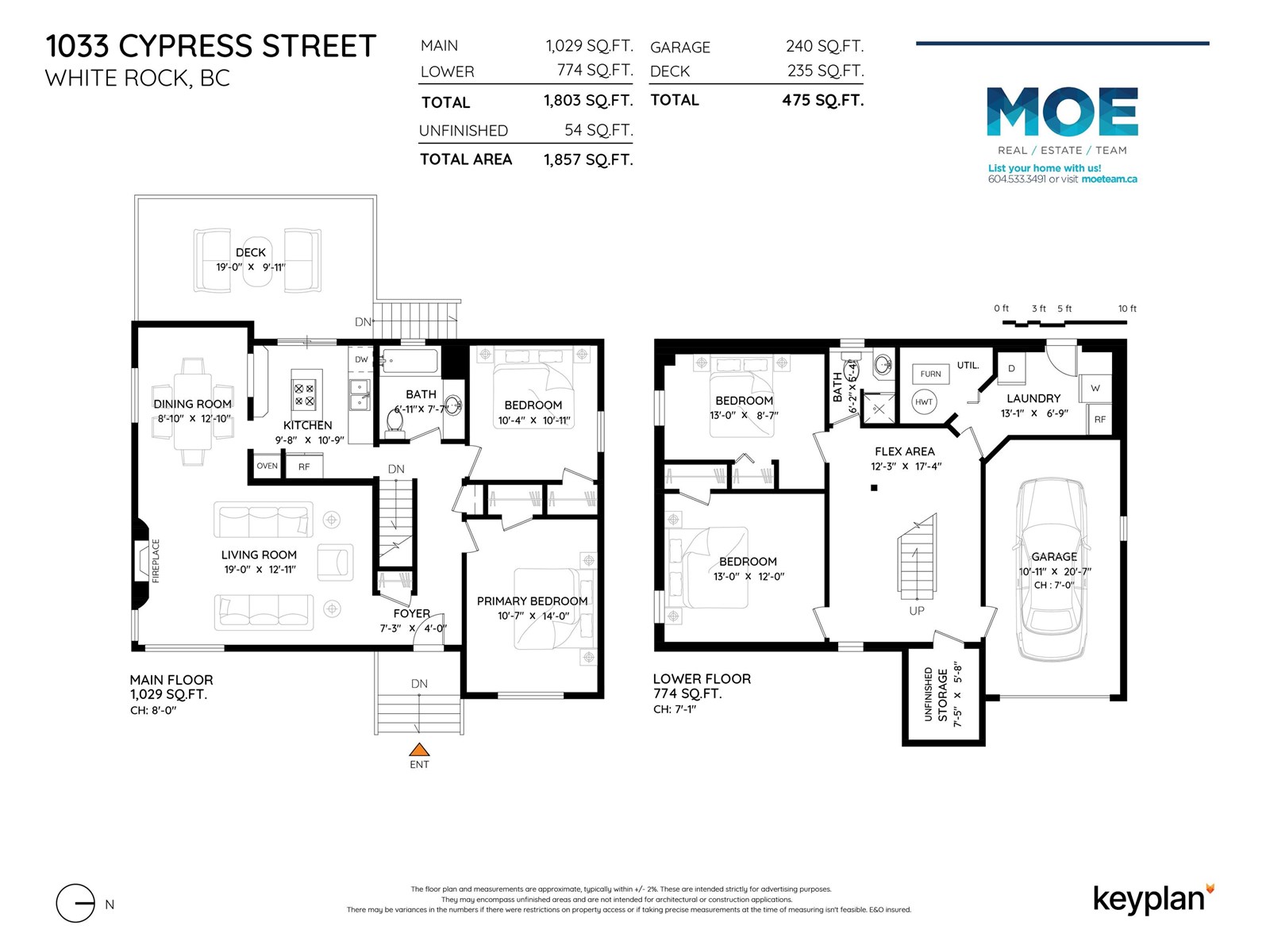 1033 CYPRESS STREET, White Rock