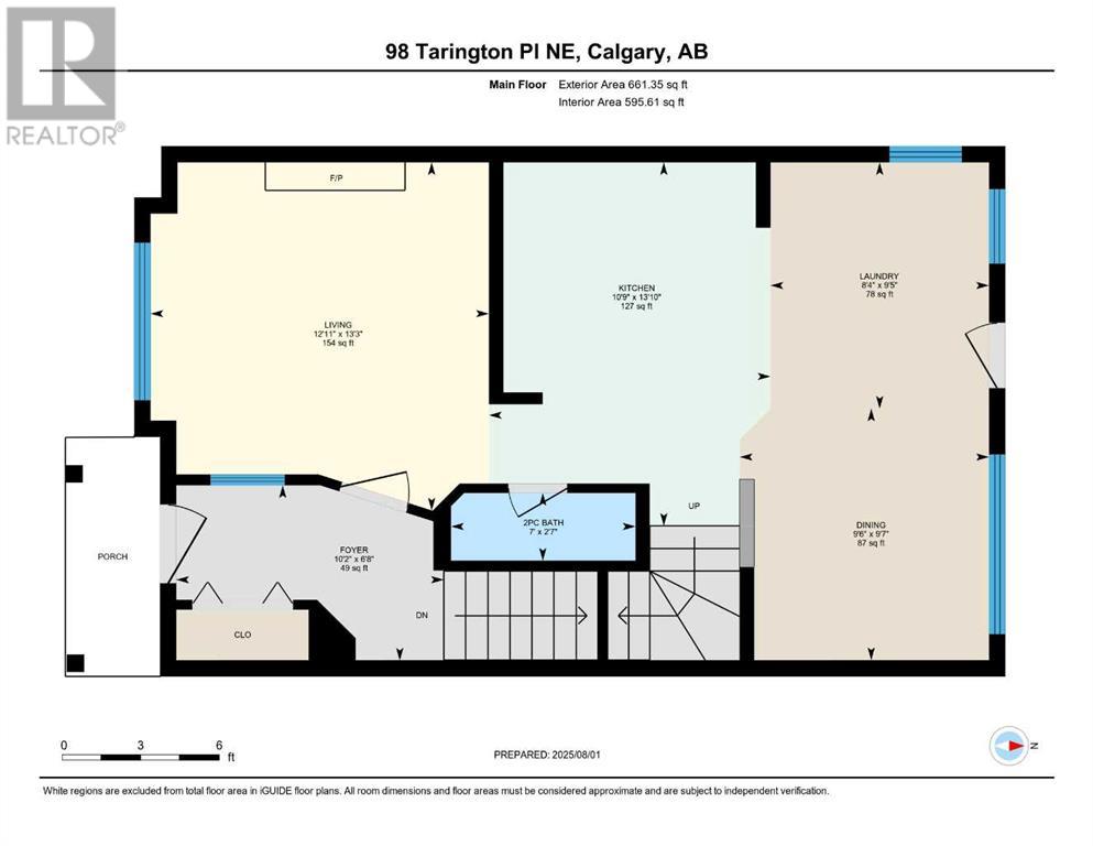 Single Family House for Sale in  Tarington Place NE Taradale Calgary 