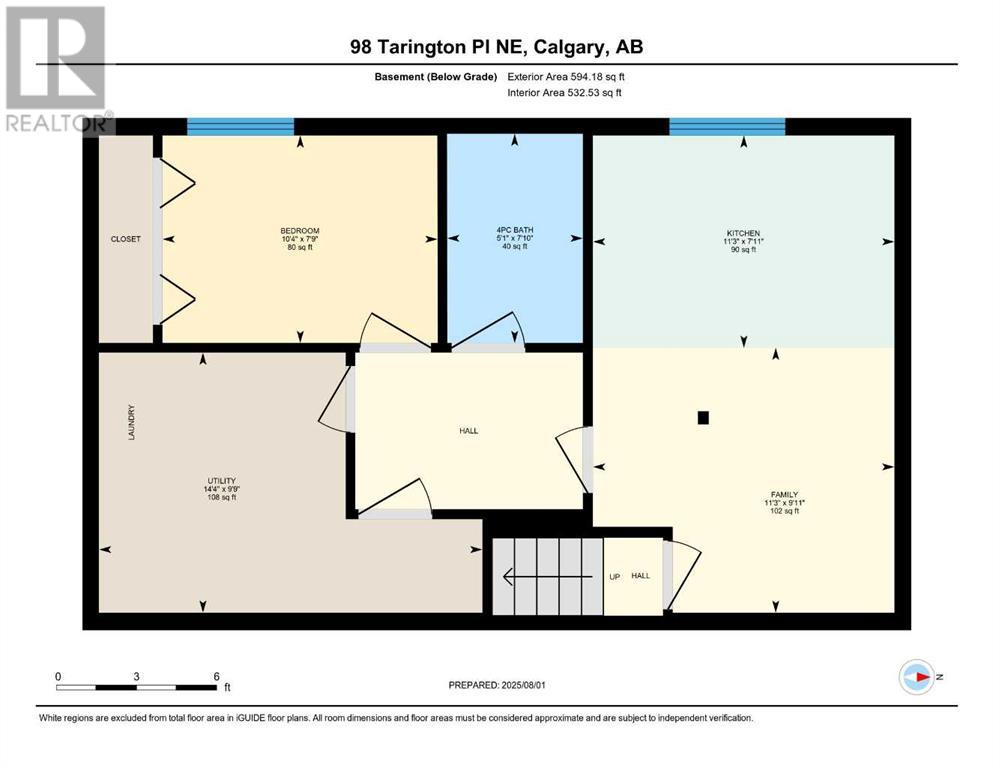 Single Family House for Sale in  Tarington Place NE Taradale Calgary 
