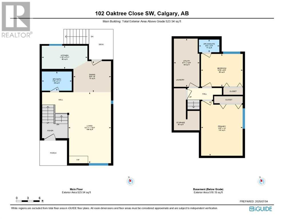 Single Family House Bi-level for Sale in  Oaktree Close SW Oakridge Calgary 