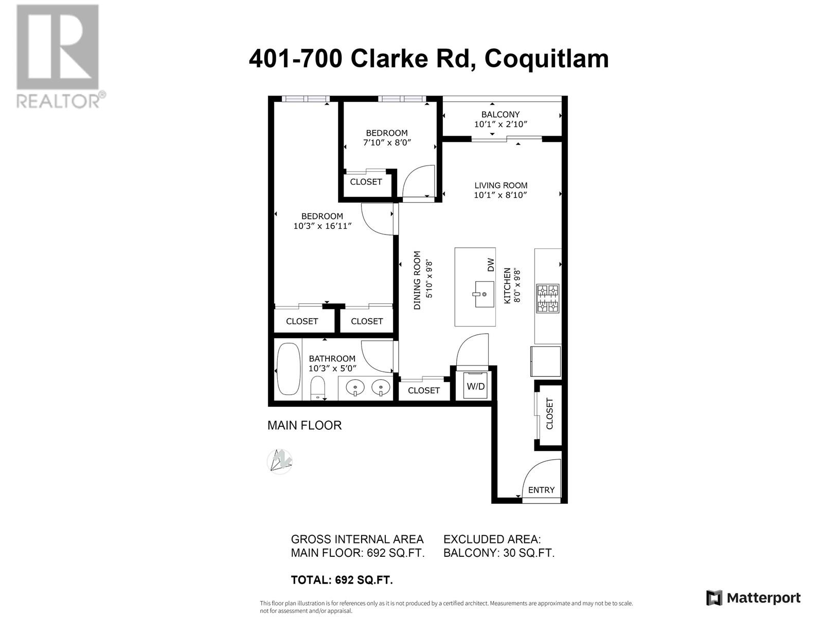 Photo 1 of 401 700 Clarke Road, Coquitlam BC