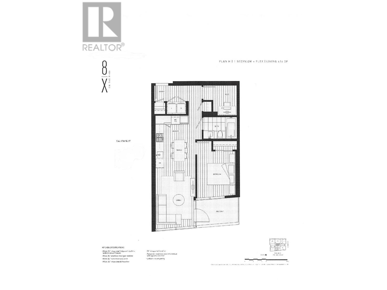 Photo 7 of 1706 1111 Richards Street, Vancouver BC