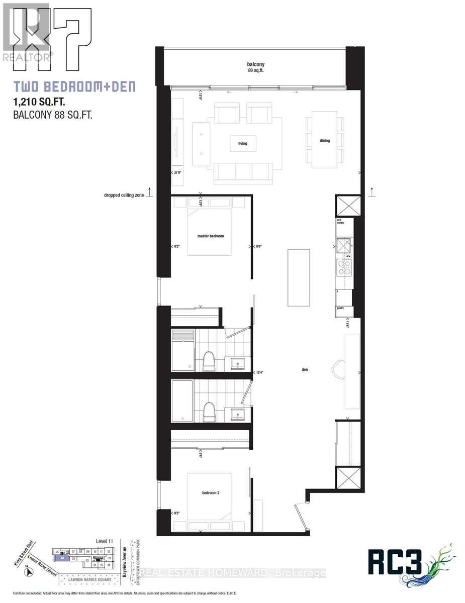 Photo 30 of 1104 170 Bayview Avenue, Toronto ON
