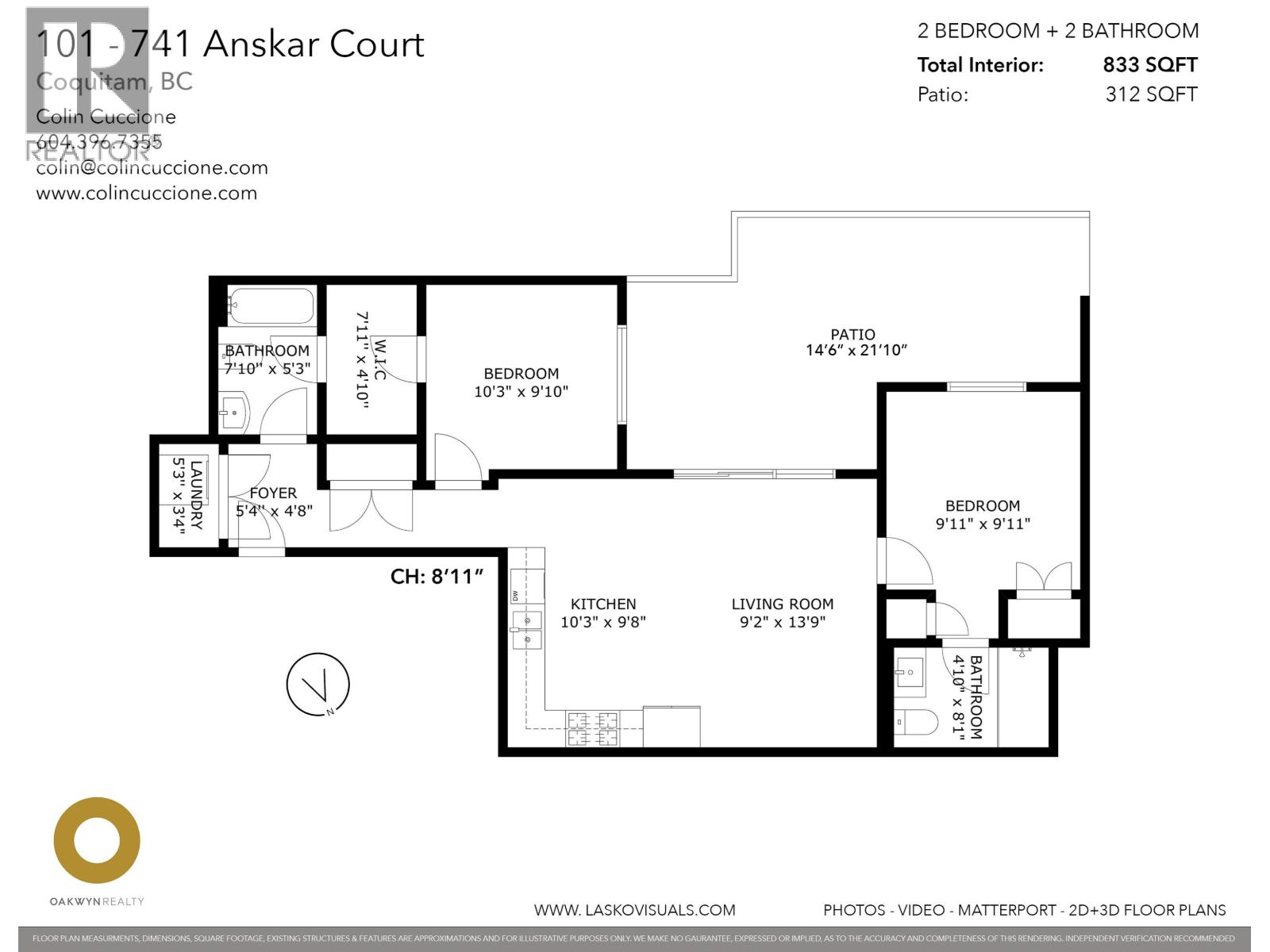 Photo 3 of 101 741 Anskar Court, Coquitlam BC