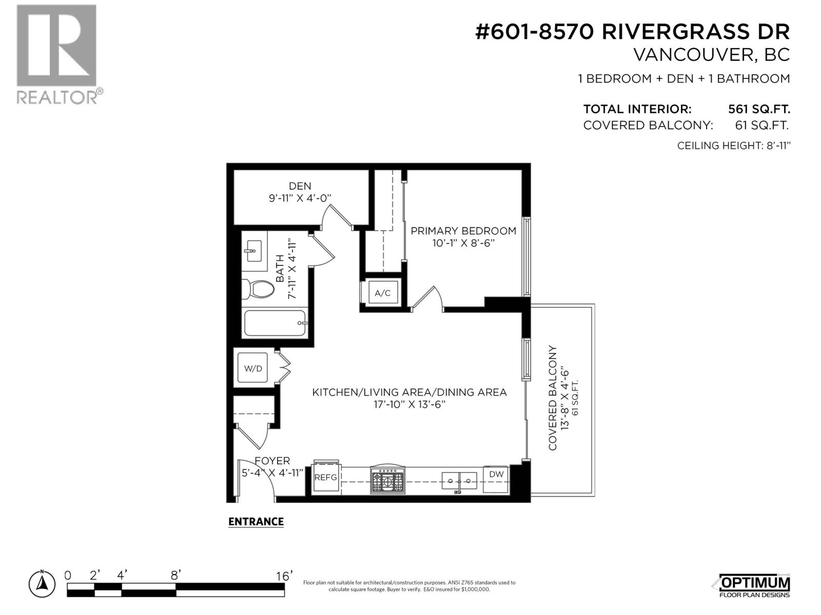 Photo 5 of 601 8570 Rivergrass Drive, Vancouver BC