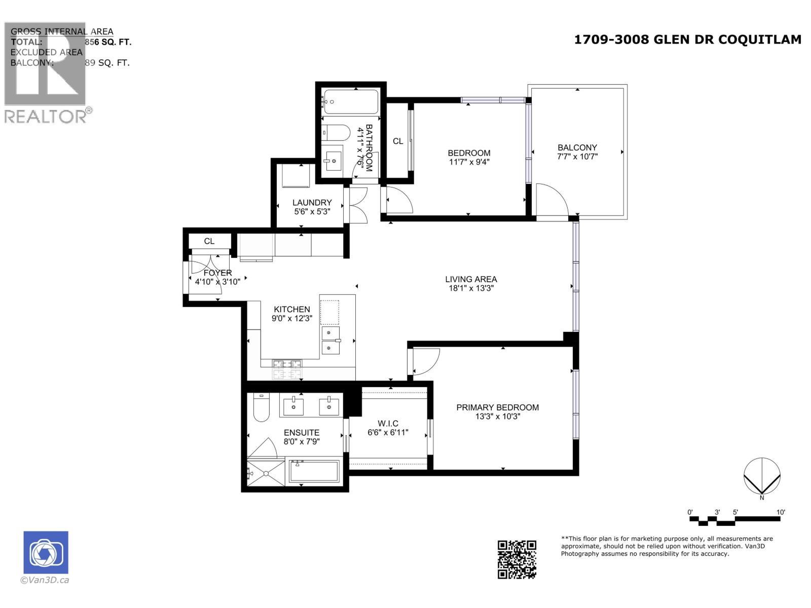 Photo 25 of 1709 3008 Glen Drive, Coquitlam BC