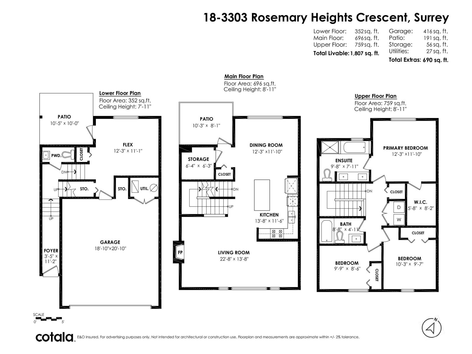 Photo 39 of 18 3303 Rosemary Heights Crescent, Surrey BC