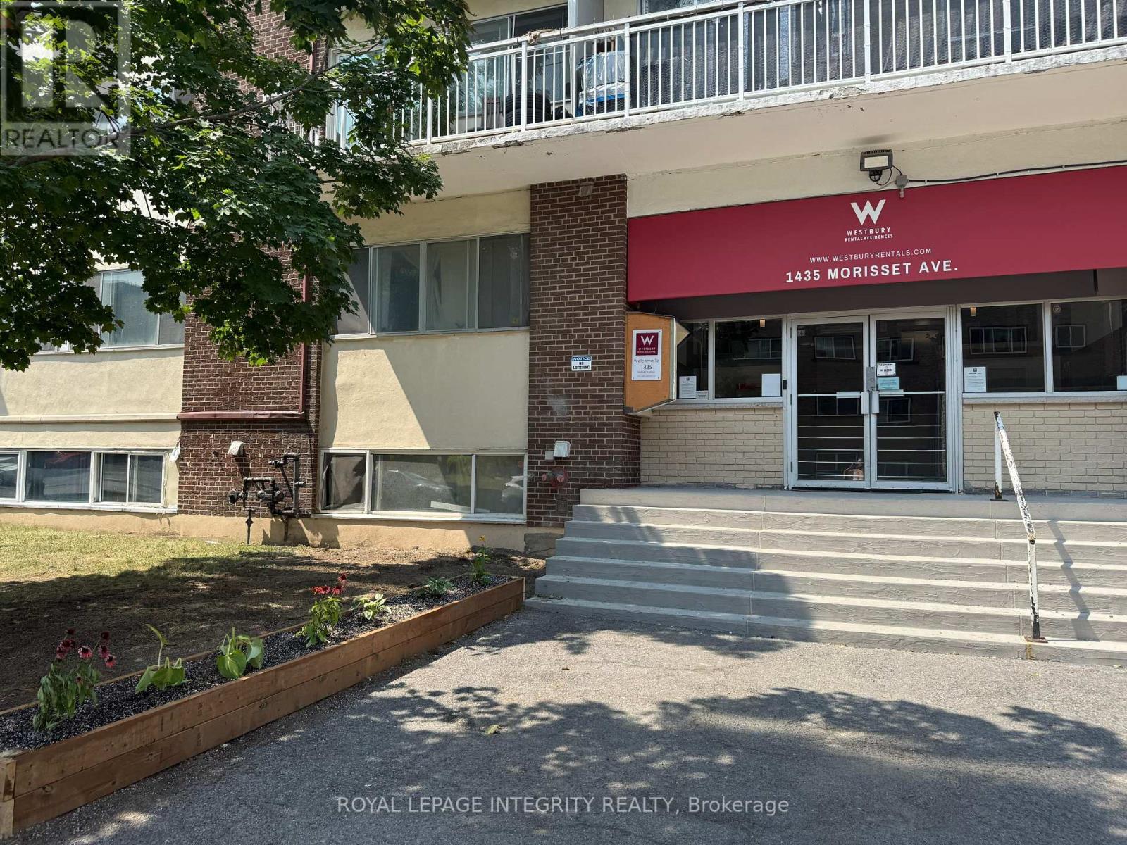 Front of the Building