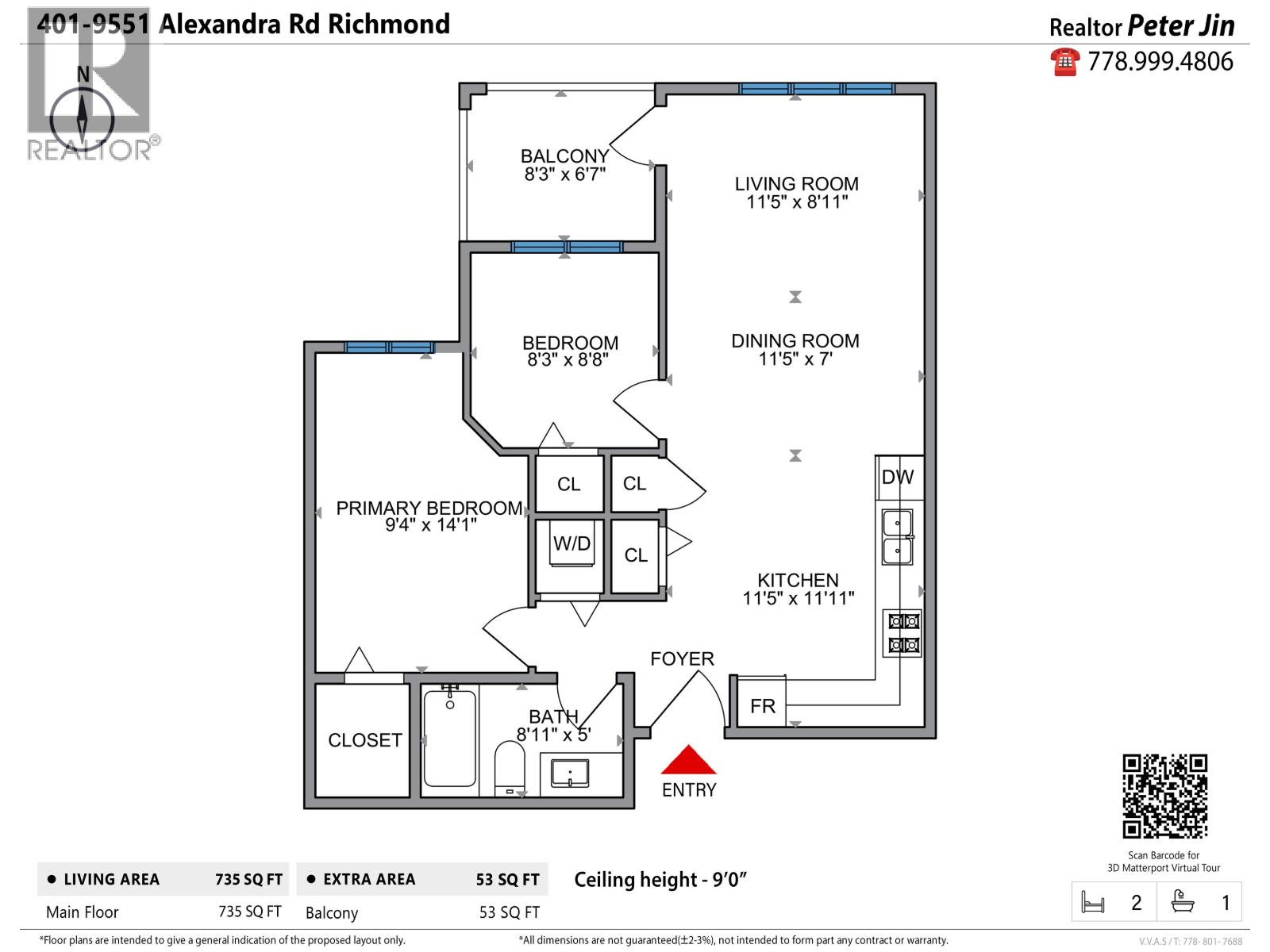 Photo 6 of 401 9551 Alexandra Road, Richmond BC