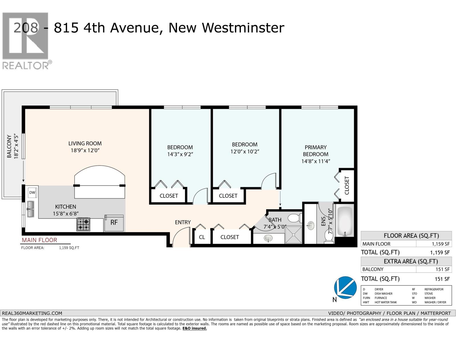 Photo 4 of 208 815 Fourth Avenue, New Westminster BC