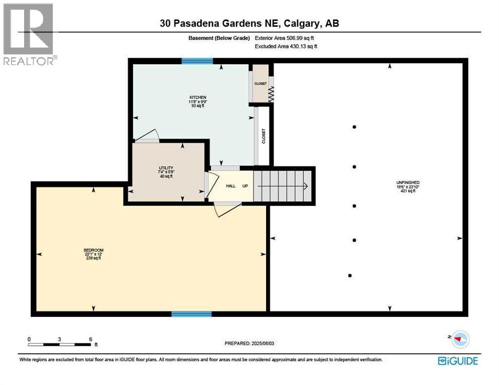 Single Family House 4 Level for Sale in  Pasadena Gardens NE Monterey Park Calgary 